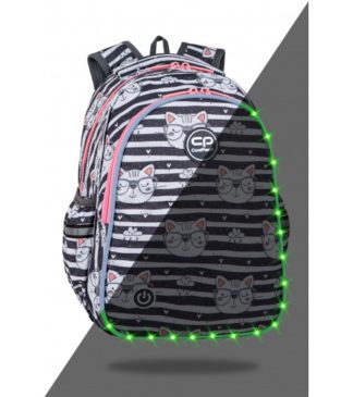 MOCHILA ESCOLAR JIMMY LED CATNIP