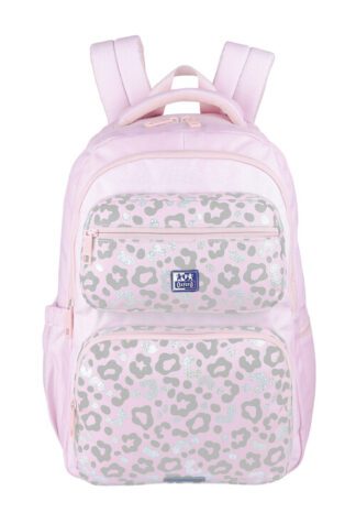 MOCHILA ESCOLAR ANIMAL PRINT DREAM TECH 2 COMPART. 10 BOLSI