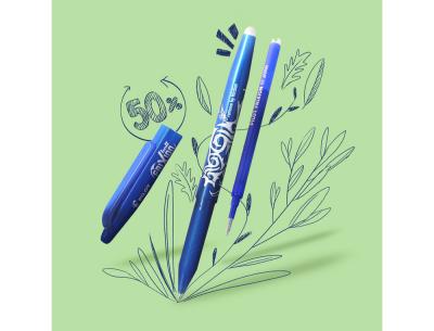 Recambio boligrafo pilot frixion ball azul caja de 3 unidades